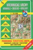 Turisticka mapa 5 Kremnické vrchy (Krahule, Skalka, Králiky)