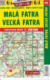 Turisticka mapa Malá Fatra / Veľká Fatra 1 : 100 000 TM 226