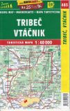 Turistická mapa Tríbeť / Vtáčnik 1 : 100 000 TM 483