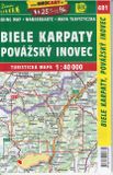 Turistická mapa Biele Karpaty / Považský Inovec 1 : 100 000 TM 481