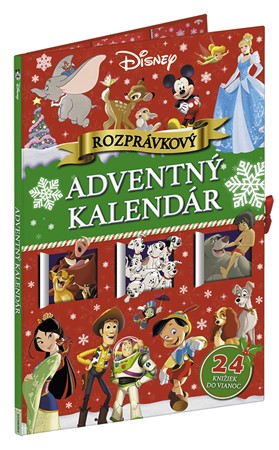 Disney - Rozprávkový adventný kalendár - Kníhkupectvo LestachKNIHY.sk - knihy, turistické mapy