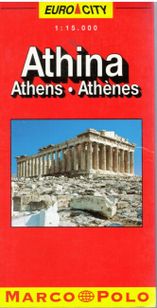 Athina/Atény 1:15 000