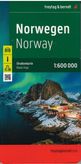 Automapa Nórsko / Norwegen 1: 600 000