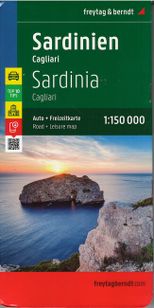 Automapa Sardinia / Sardinien 1 : 150 000