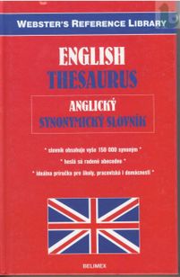 English Thesaurus Anglický synonymický slovník