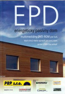 EPD energetický pasívny dom DVD - ROM