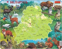 LARSEN Puzzle - Bielorusko 72 dielikov