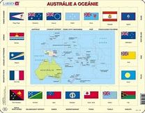 Larsen Puzzle - Mapa Australie a Oceánie