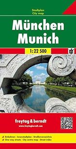 Mníchov plán mesta 1 : 22 500