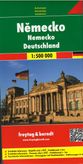 Nemecko/ Germany - plán mesta 1: 500 000
