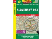 Slovenský ráj 1:40.000 Turistická mapa