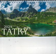 Tatry 2024 - stolový kalendár