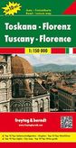 Toskánsko/Florenia - Toskana/Florenz automapa 1 : 150 000
