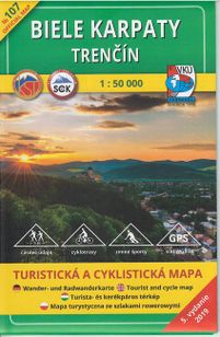 Turistická mapa 107 Biele Karpaty - Trenčín
