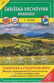 Turistická mapa 115 Šarišská vrchovina - Branisko 1 : 50 000