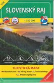 Turistická mapa 124 Slovenský raj 1 : 50 000