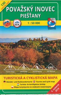 Turistická mapa 130 Považský Inovec - Piešťany 1 : 50 000