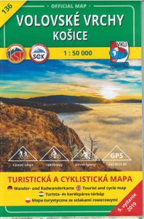 Turisticka mapa 136 Volovské vrchy - Košice 1 : 50 000
