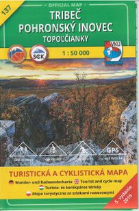 Turistická mapa 137 Tríbeč - Pohronský Inovec - Topoľčianky 1 : 50 000