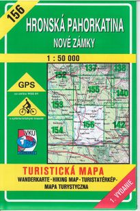 Turistická mapa 156 Hronská pahorkatina - Nové Zámky 1 : 50 000