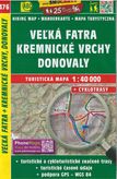 Turistická mapa Veľká Fatra / Kremnické vrchy / Donovaly 1 : 100 000 TM 476
