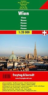 Viedeň - plán mesta 1 : 20 000