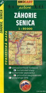 Záhorie - Senica 1073 turistická mapa 1:50 000