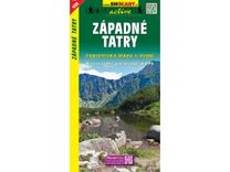 Západné Tatry 1:50.000 Turistická mapa